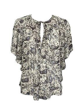 Isabel Marant Etoile Neslya Blouse in Chalk colour and size 8